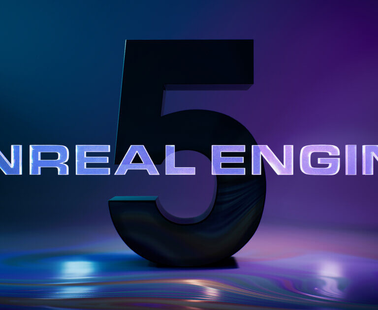 Unreal Engine 5 logo